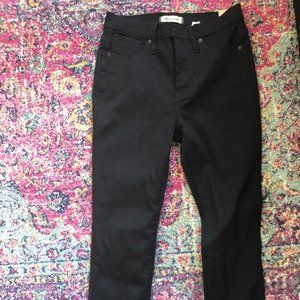 Madewell 10" High-Rise Skinny Jeans in Carbondale Wash size 28